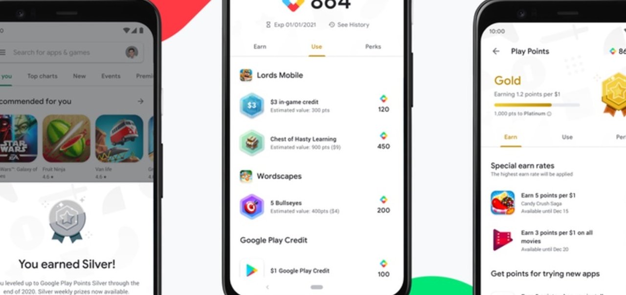 Google Play Points: programa de recompensas para Android chega aos EUA