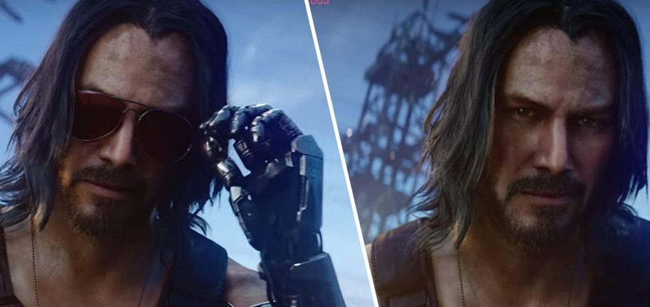 Tempo de tela de Keanu Reeves em Cyberpunk 2077 foi dobrado