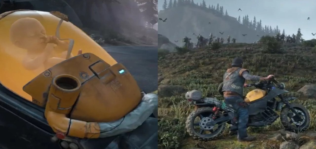 Moto de Days Gone ganha visual de Death Stranding