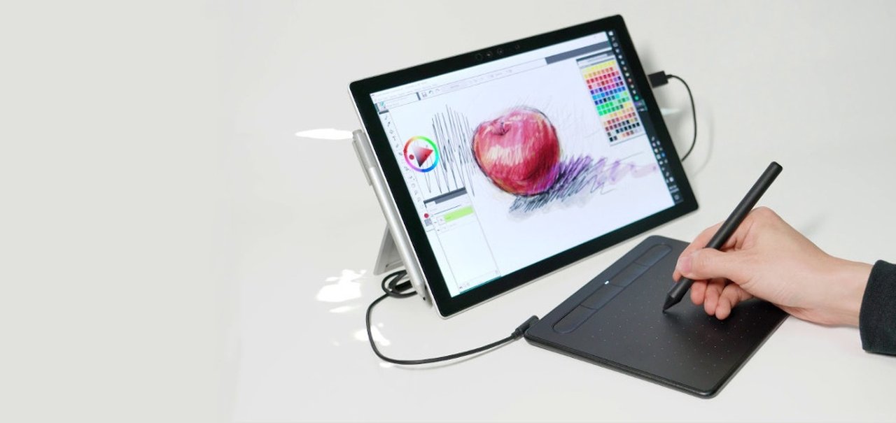 Mesa Digitalizadora Wacom CTL4100 com 32% de desconto na Amazon