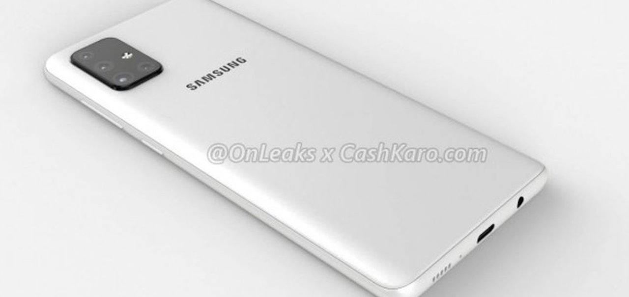 Samsung Galaxy A71 tem design revelado em vazamentos