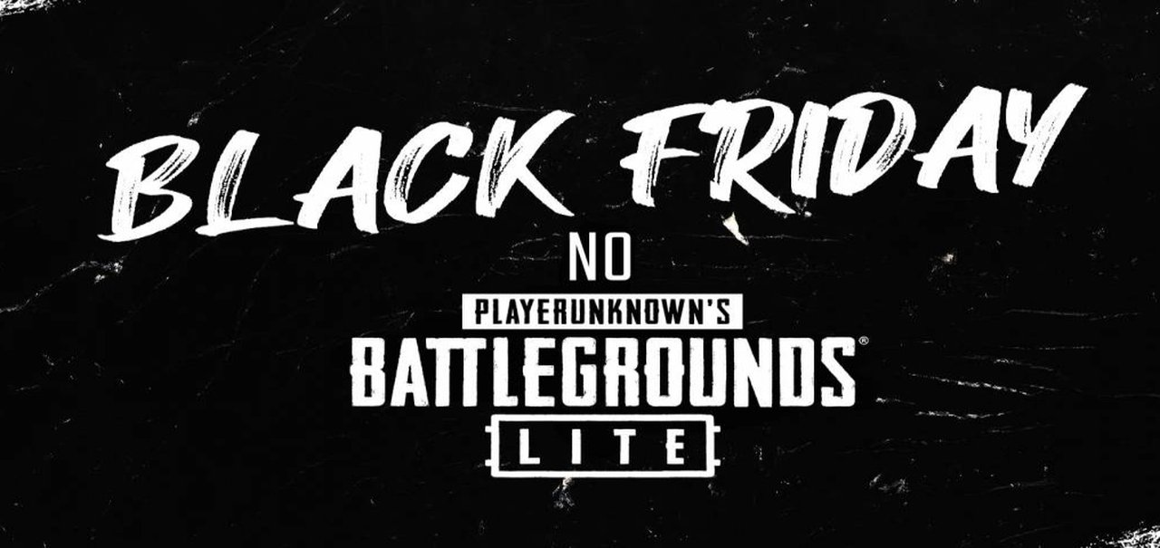 Black Friday de PUBG Lite traz descontos imperdíveis