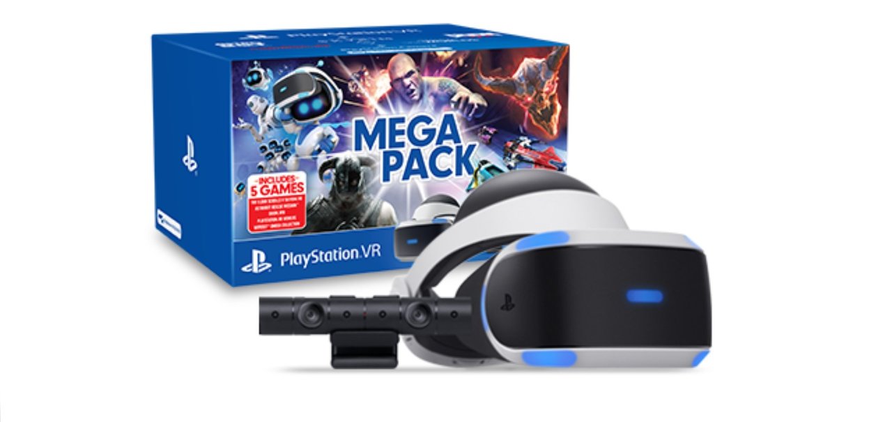 PlayStation VR Mega Pack chega às lojas com cinco jogos