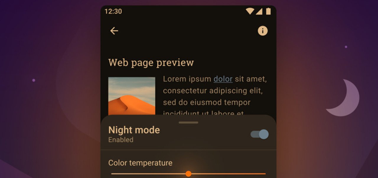 Opera para Android passa a oferecer modo noturno ‘super dark’