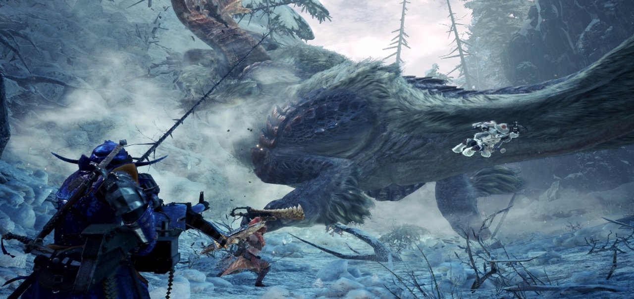 Novos monstros, armas e conteúdo em atualização de MHW: Iceborne