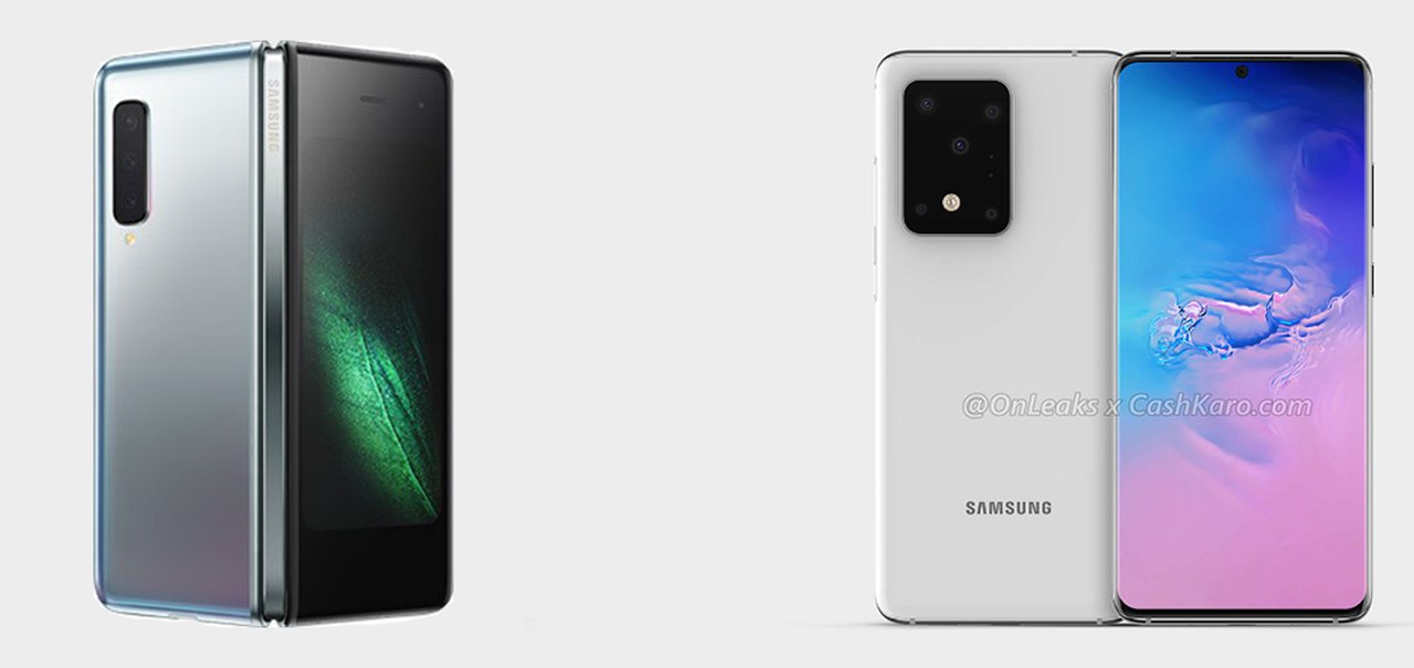 Samsung Galaxy Fold 2 e Galaxy S11 têm data de anúncio vazada 