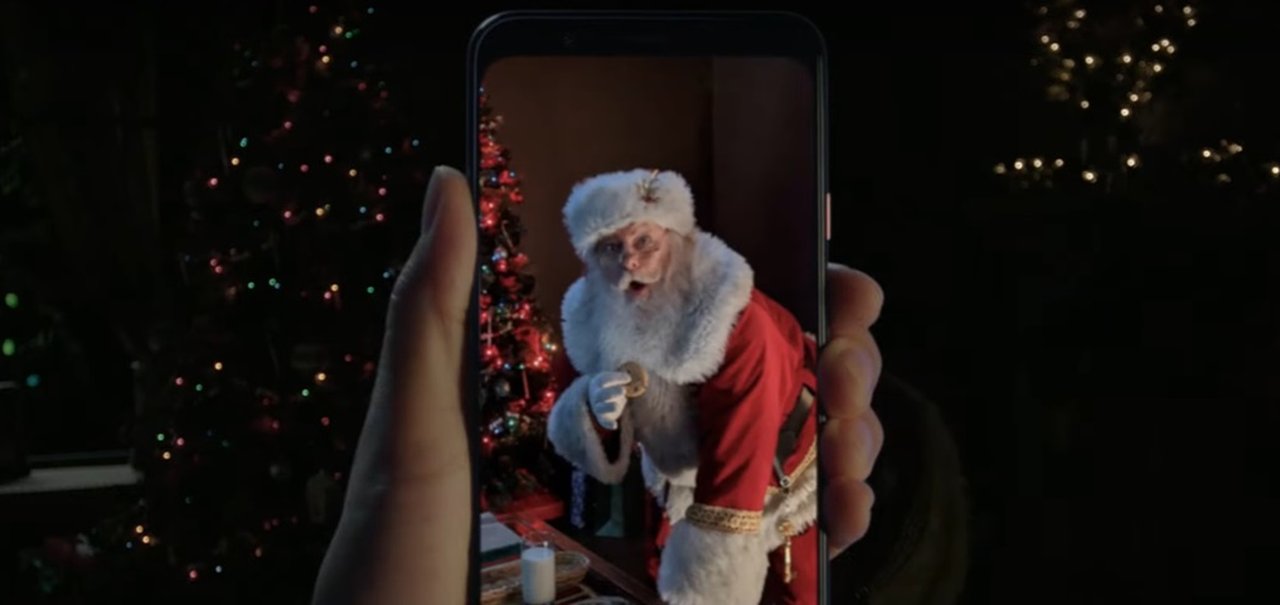 Visão Noturna do Pixel 4 consegue “pegar” o Papai Noel [vídeo]