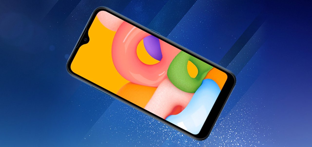 Samsung Galaxy A01 é o celular de entrada com até 8 GB de RAM