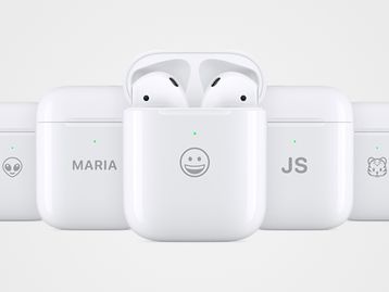 Estojo de recarga do AirPods pode agora ter emojis impressos