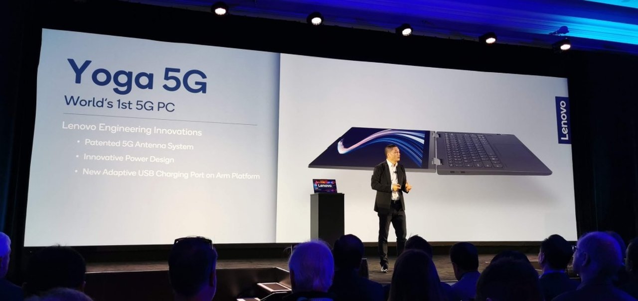 Lenovo Yoga 5G: 1º notebook 5G do mundo é anunciado na CES 2020