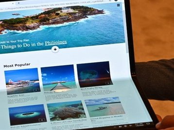 Intel apresenta novo protótipo de notebook dobrável que vira tablet