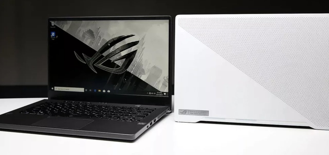 Asus ROG Zephyrus G14, o laptop gamer com LED na tampa