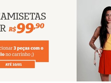 Chico Rei em promoção: 3 camisetas geeks por R$ 99,00