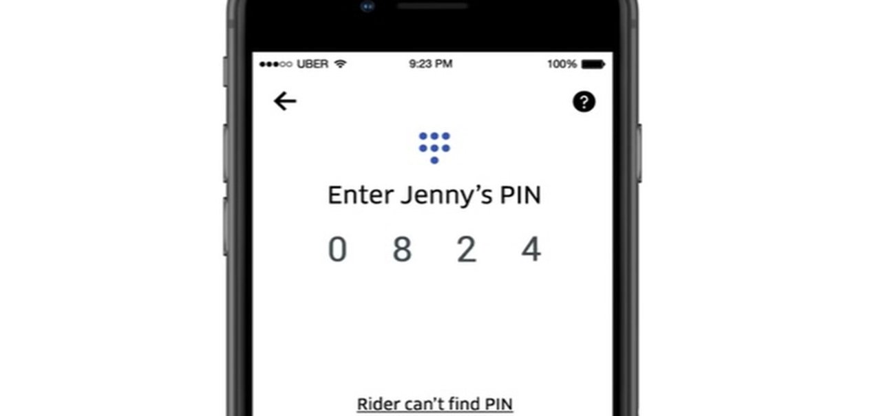 Uber lança código PIN para combater assédio e condutores falsos