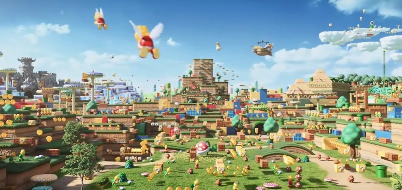 Parque temático da Nintendo ganha empolgante vídeo promocional