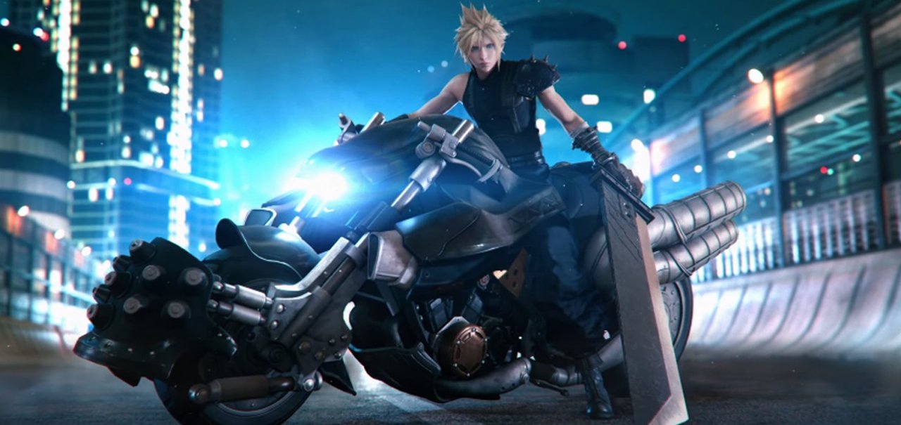 Final Fantasy VII Remake: nova action figure de Cloud e sua moto