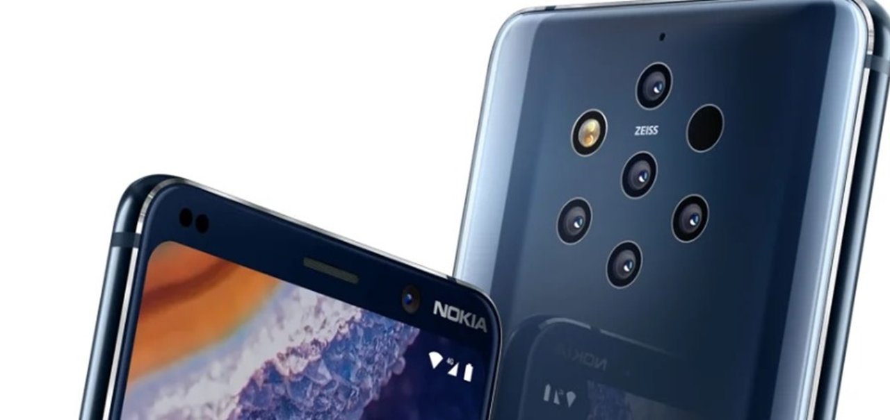 Próximo celular top de linha da Nokia pode ter câmera sob a tela