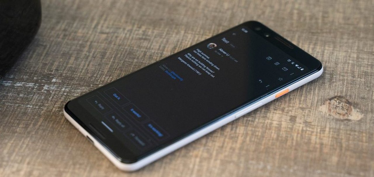 Modo escuro some do Gmail em alguns dispositivos Android