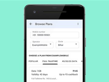 Google lança serviço de recarga de celular em seu app na Índia