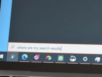 Falha no Windows Search some com resultado de pesquisas no mundo todo