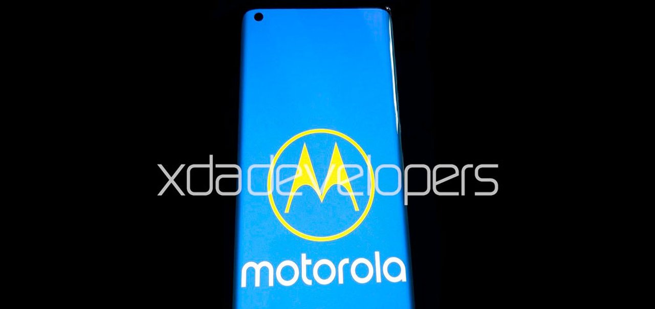 Motorola Edge+, suposto top de linha da marca, vaza com tela 'waterfall'