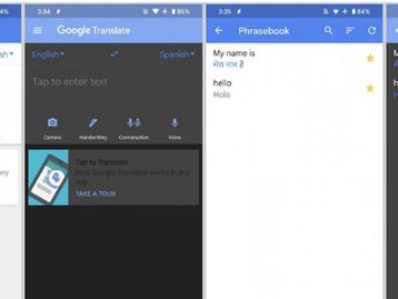 Google Tradutor inicia testes com o modo escuro no Android