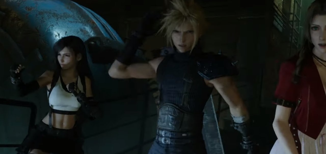 Final Fantasy 7 Remake ganha incrível arte com equipe principal