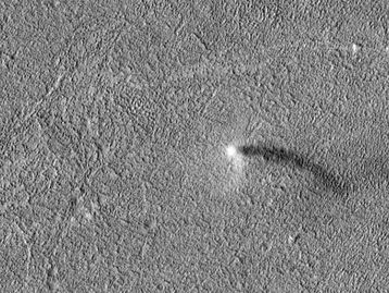 NASA flagra redemoinho gigante em Marte