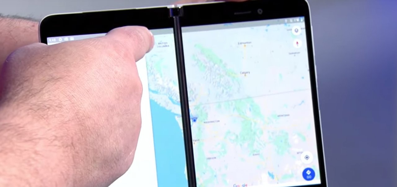 Microsoft Surface Duo falha ao abrir Google Maps ao vivo [vídeo]