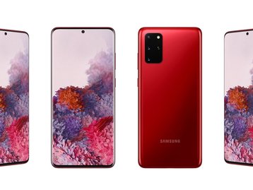 Versão vermelha do Galaxy S20 e Bud+ vazam na internet