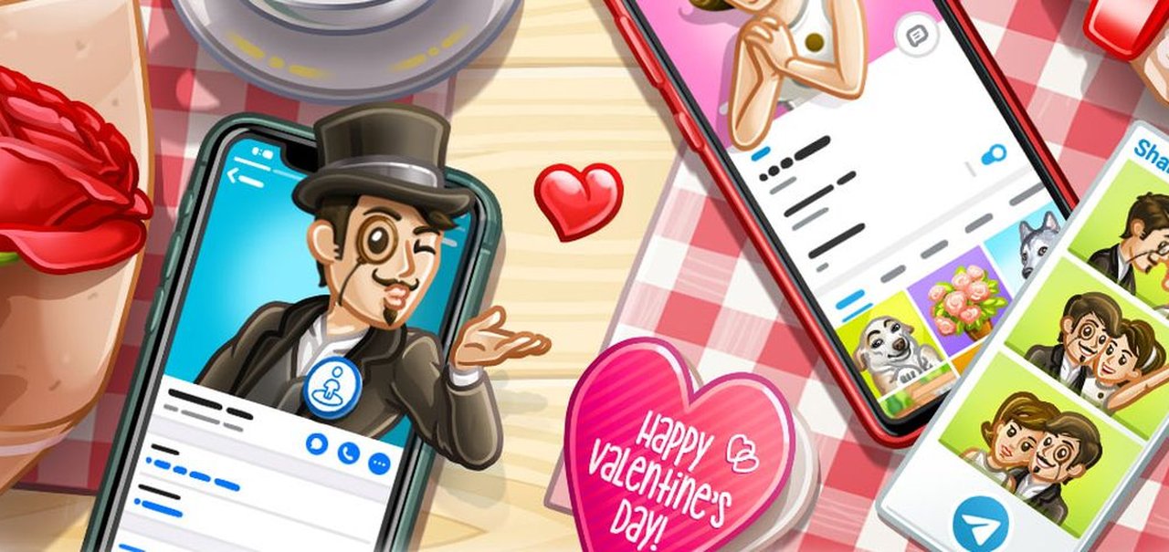 Telegram ganha emojis animados e perfis renovados em atualização