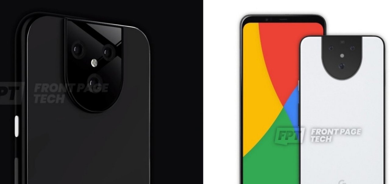 Novo protótipo do Google Pixel 5 vaza; design questionável