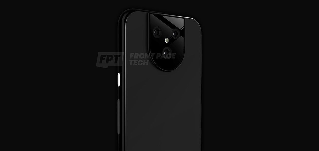 Google Pixel 5 tem parte frontal vazada; 'queixo' finíssimo