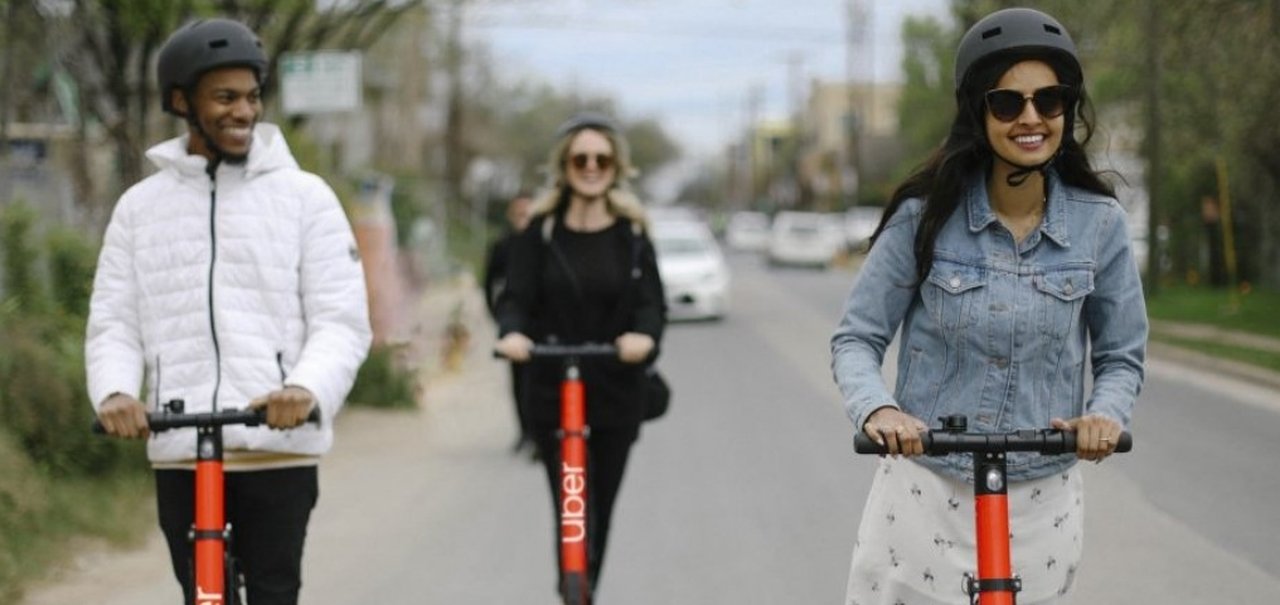 Uber: patinetes elétricos chegam a São Paulo nesta segunda