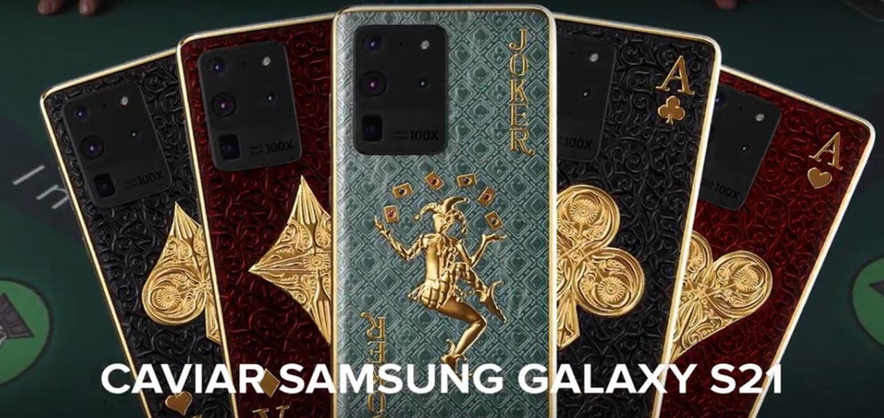 Edição 'Baralho de Luxo' do Galaxy S20 Ultra custa US$ 40 mil