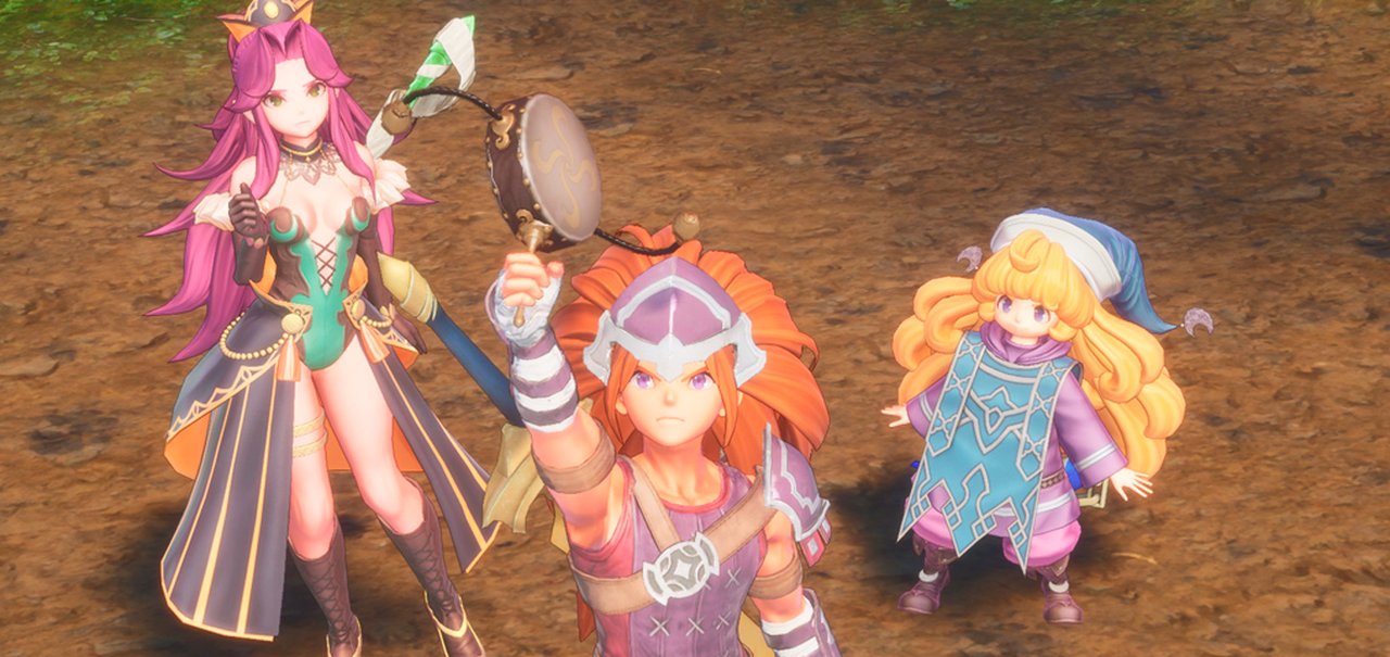 Trials of Mana HD destaca gameplay em trailer inédito