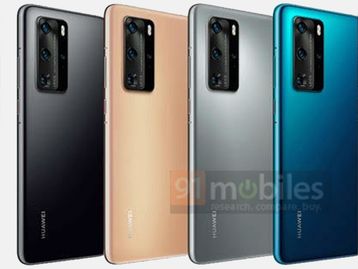 Huawei P40 Pro teria tela curva nas 4 bordas