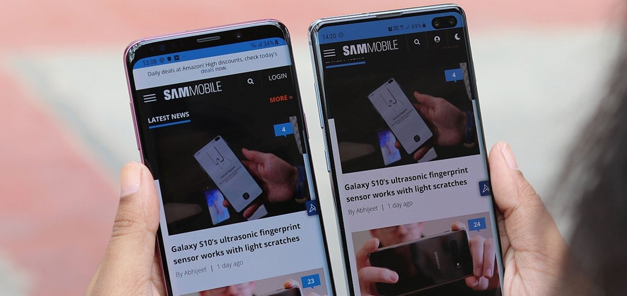 Galaxy S10 e mais celulares receberão One UI 2.1 com Quick Share