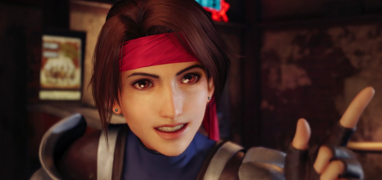 Jessie flerta ainda mais no Final Fantasy 7 Remake japonês