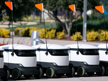 Empresa europeia testa delivery com robôs para driblar coronavírus
