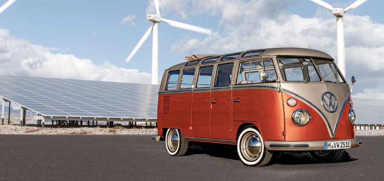 VW revela “Kombi elétrica”; conheça a e-Bulli Electrified