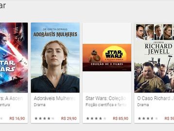 Google Play pode liberar filmes gratuitamente, mas com anúncios