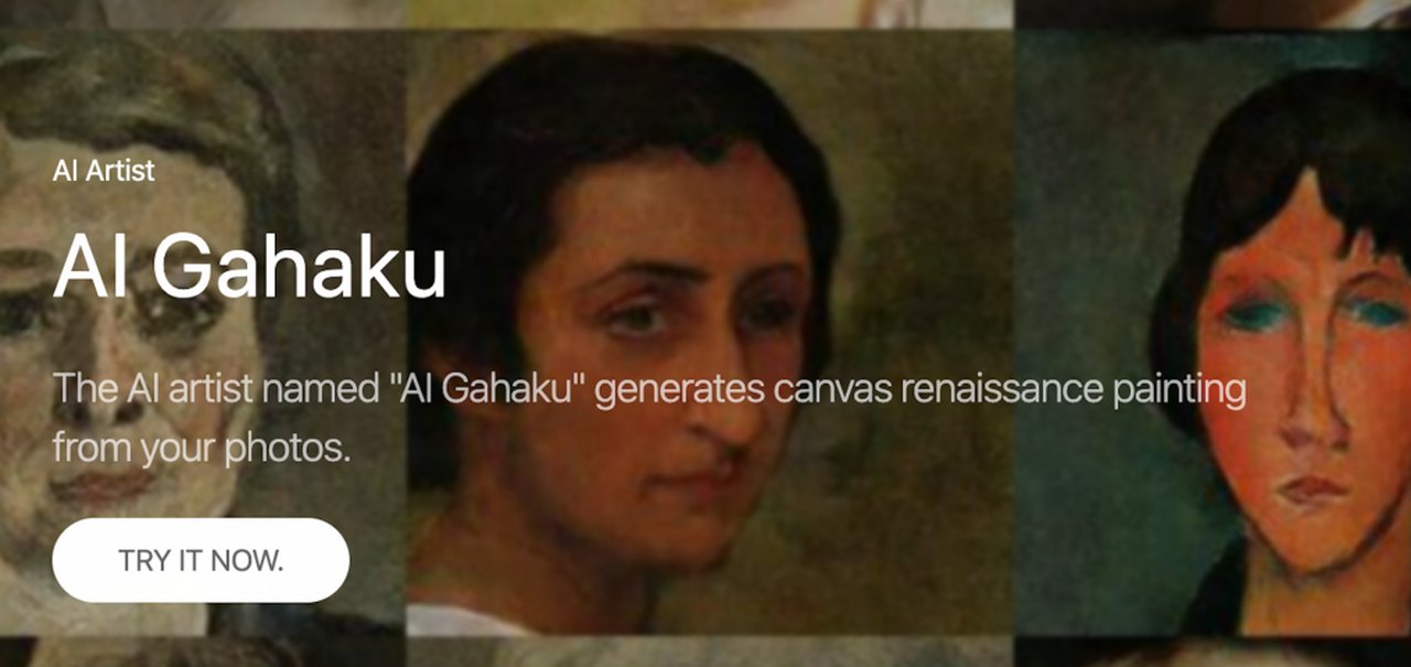 Site Al Gahaku transforma fotos em pinturas renascentistas