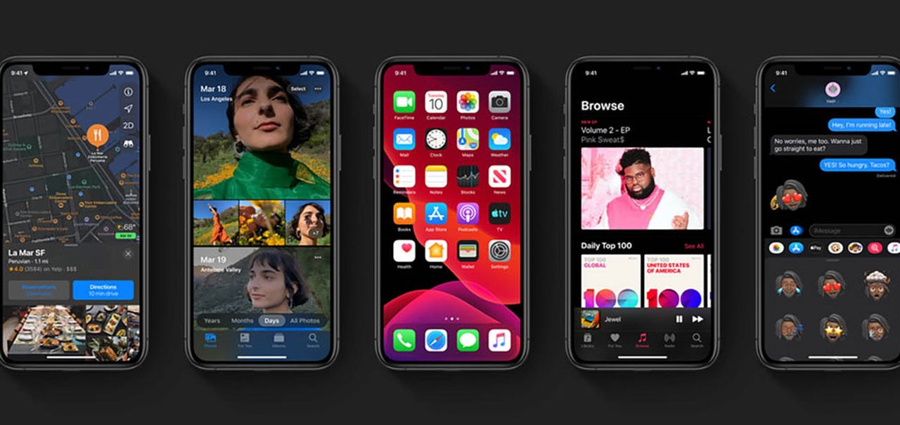 iOS 14: nova interface vaza e mostra gerenciador de wallpapers