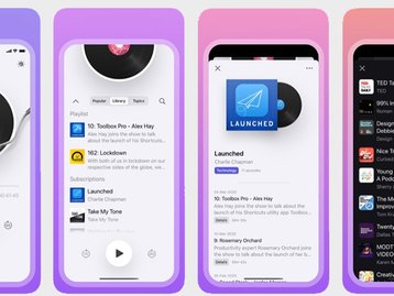 App de podcast para iOS revive design 'esqueumórfico'