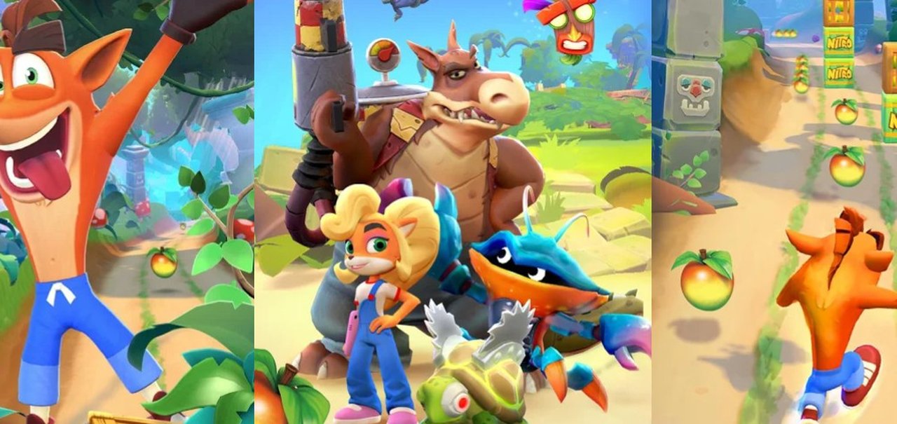 Jogo mobile de Crash Bandicoot começa a ser lançado globalmente