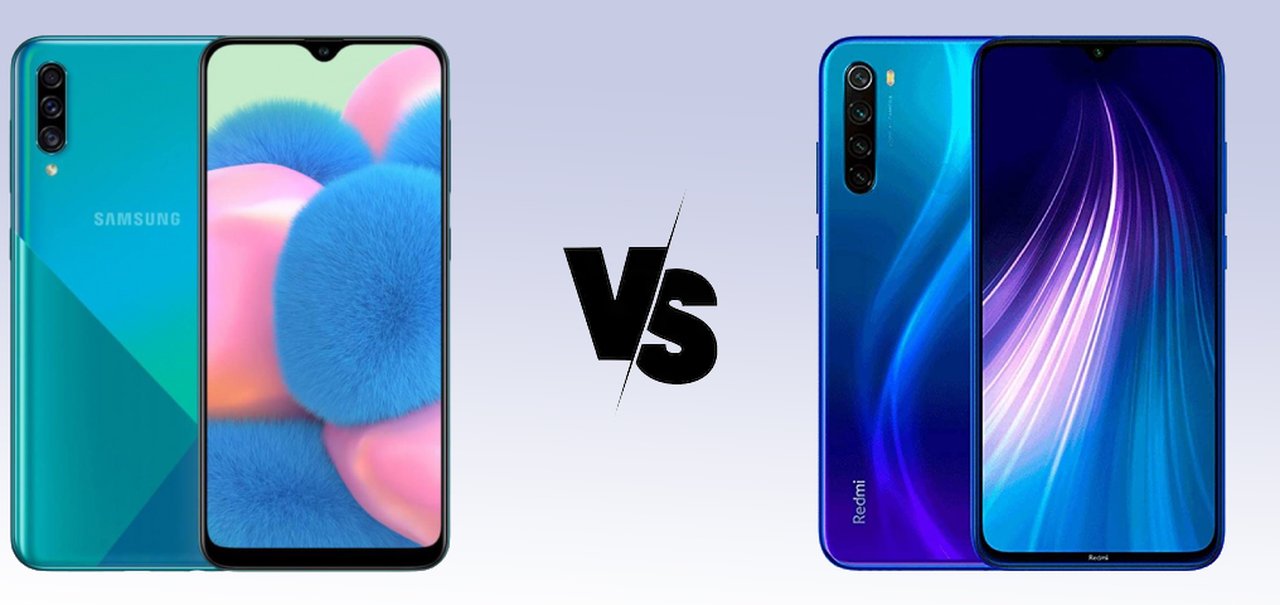 Redmi Note 8 x Galaxy A30s: qual comprar?