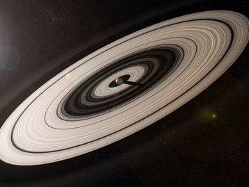 Sistema planetário vizinho ao nosso pode possuir um “Senhor dos Anéis”