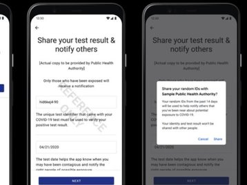 Apple e Google detalham interface do 'rastreador da covid-19'