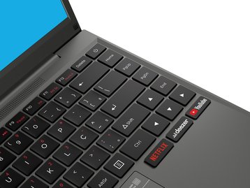 Positivo lança notebook Motion C com botão do Deezer integrado